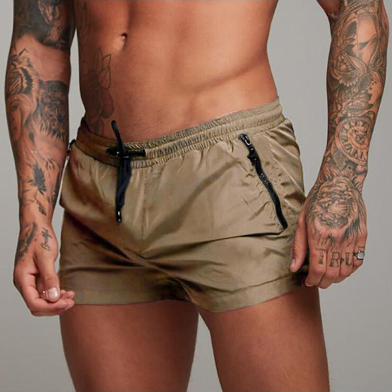 Men’s Quick-Drying Swim Shorts – Lightweight Stretch Drawstring Style for Beach Pool and Holiday Wear