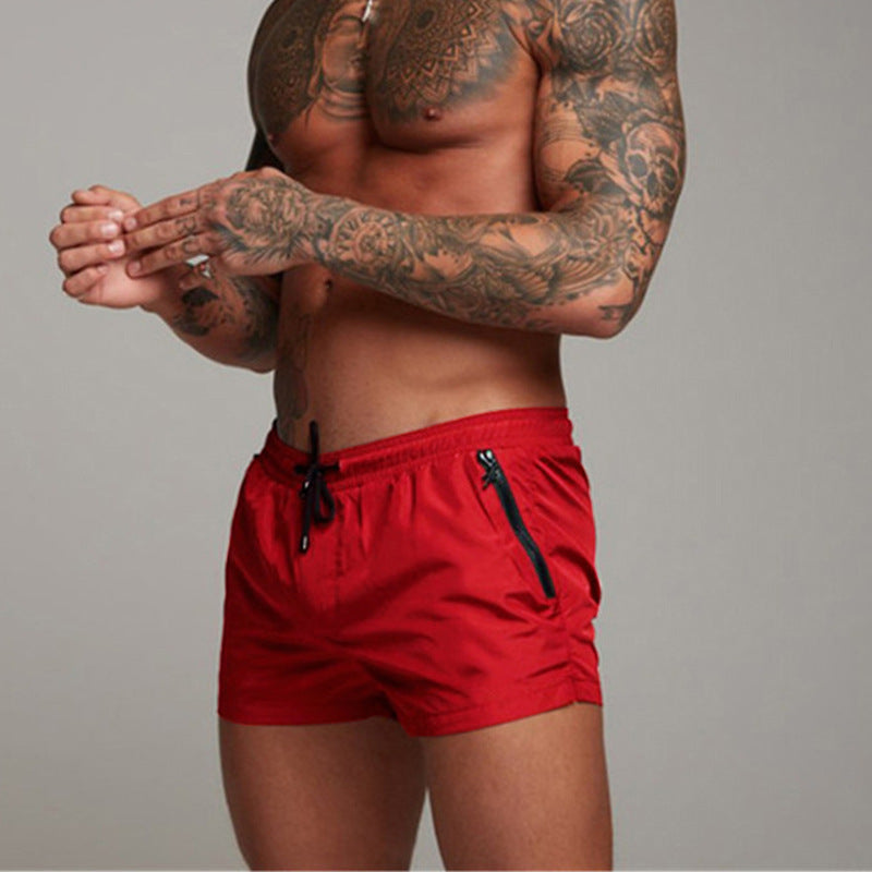 Men’s Quick-Drying Swim Shorts – Lightweight Stretch Drawstring Style for Beach Pool and Holiday Wear