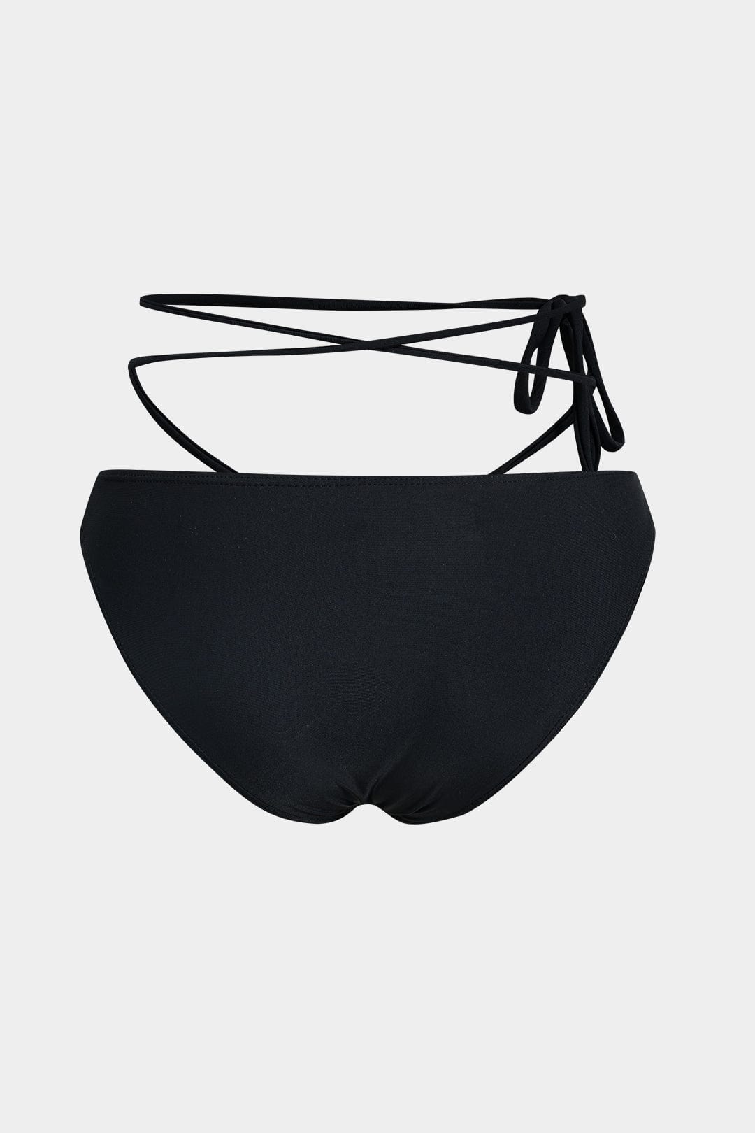 Dámská bandeau bikiny s vázáním a třídílná plážová souprava