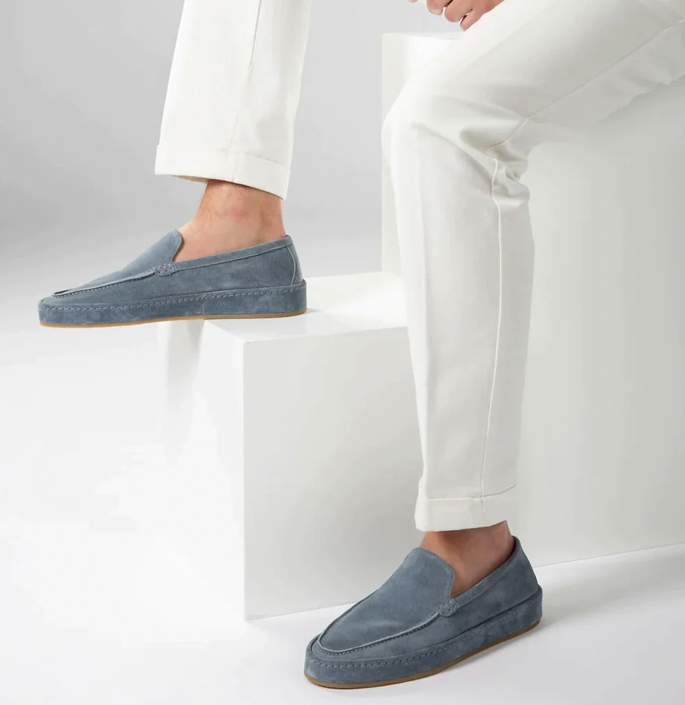 Men’s Elegant Loafers – Comfortable Slip On Footwear Soft Cushion Sole Stylish Smart Casual Everyday Shoes