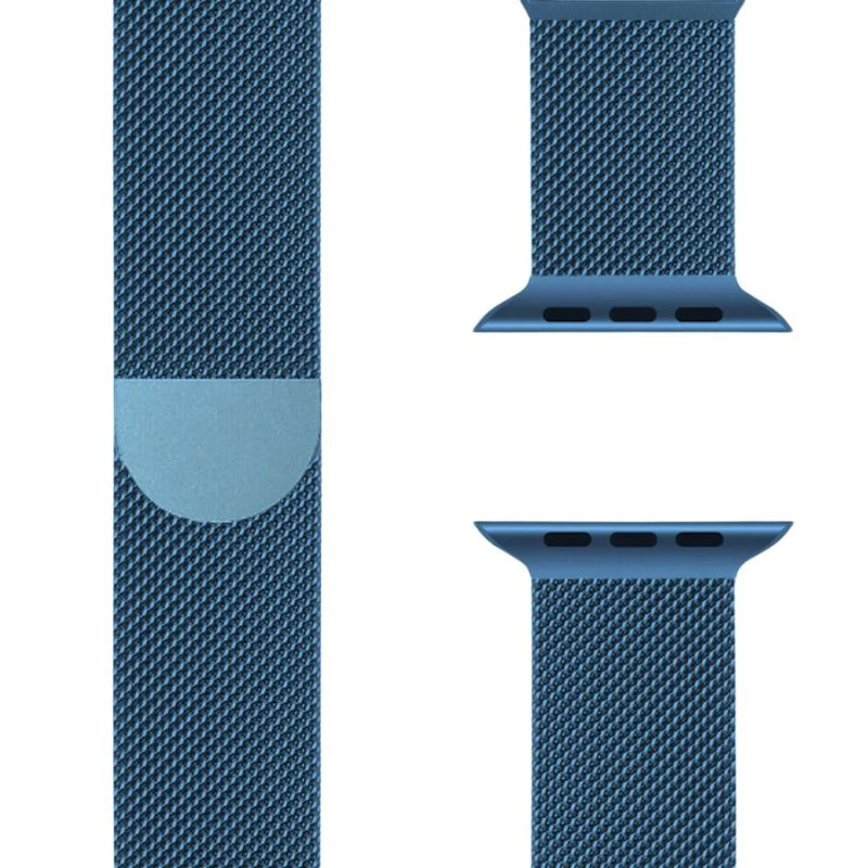 Herre Milanese Apple Watch-rem – Justerbar rustfri stålrem til arbejde og daglig brug
