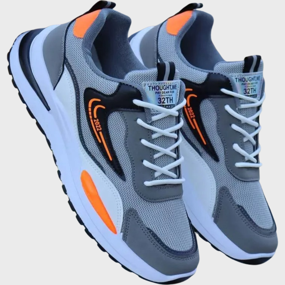 Męskie masywne sneakersy z kontrastowymi panelami i amortyzowaną podeszwą