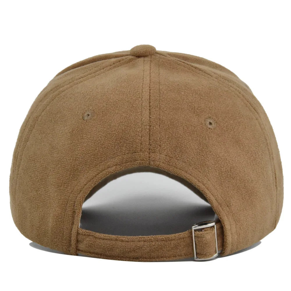 Montero Suede Retro Baseball Snapback – Justerbar Unisex Streetwear Kasket