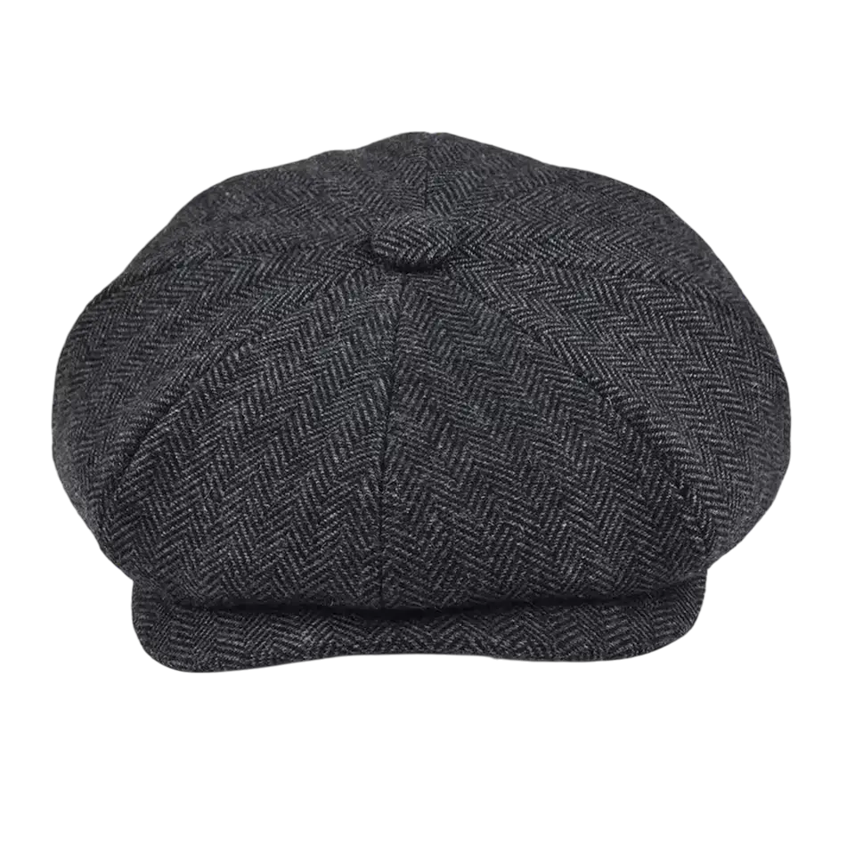 Men’s Tweed Flat Cap – Heritage Headwear for Tailored and Smart Casual Outfits