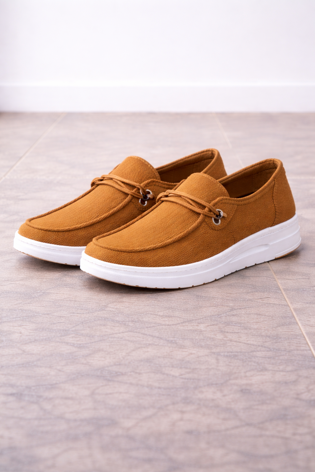 Women’s Slip On Loafers with Decorative Strap Detail