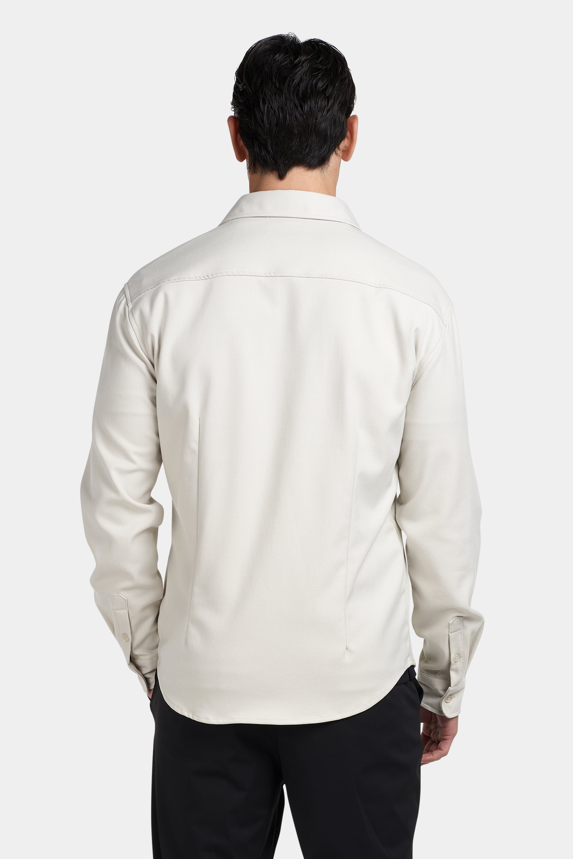 Men’s Cotton Blend Overshirt – Relaxed Utility Layering Piece for Casual Seasonal Styling