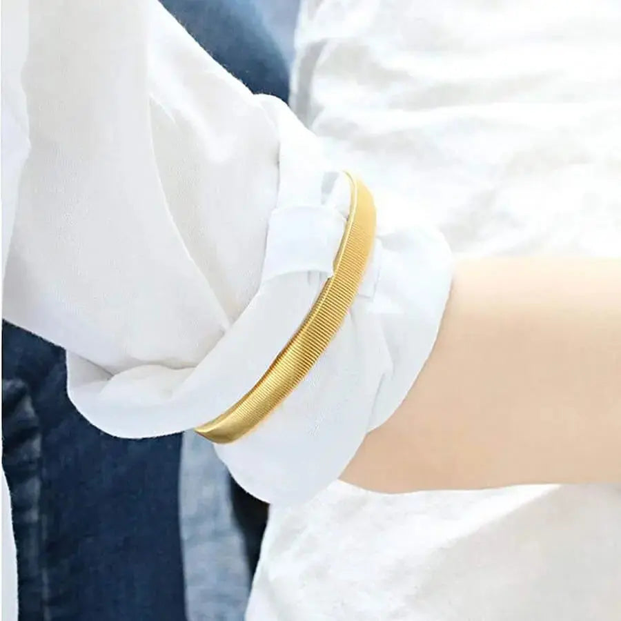 Men’s Adjustable Sleeve Garters – Vintage Shirt Bands for Formal and Occasion Wear