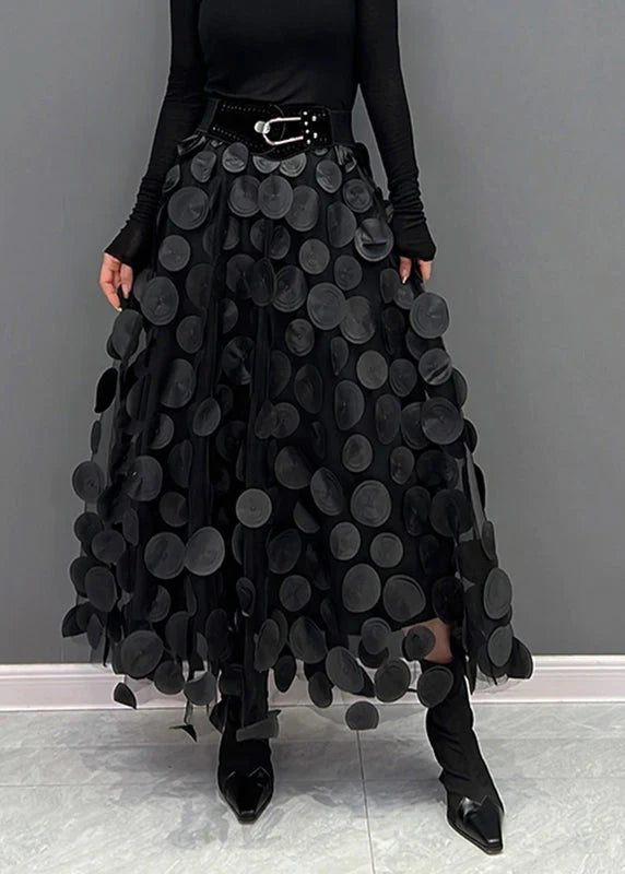 Women’s Printed Maxi Skirt – Flowing High-Waist Style for Spring and Summer