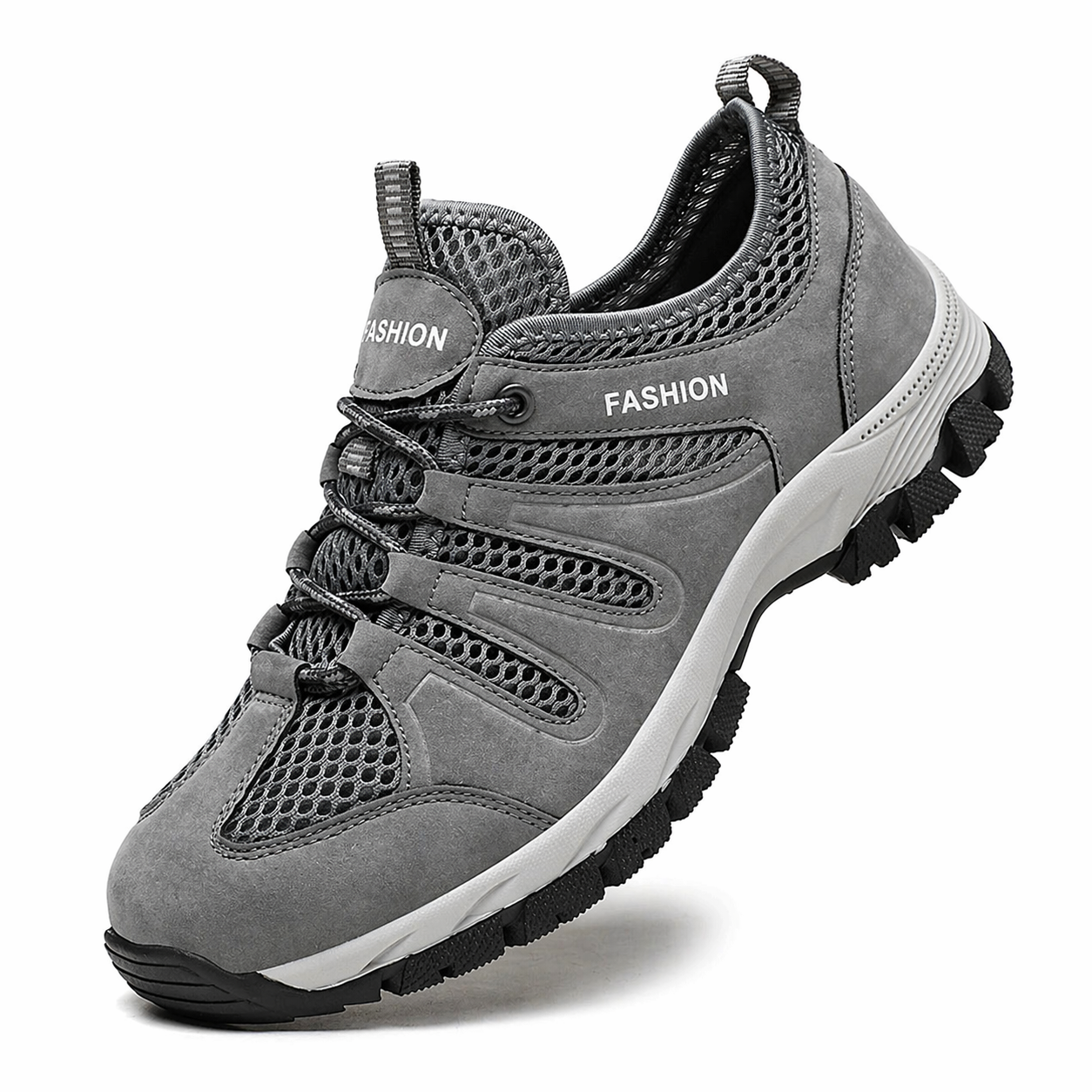 Women’s Trail Grip Sneakers with Mesh Panels