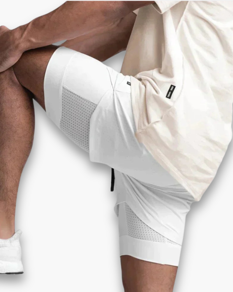 Pantalones cortos deportivos de verano para hombre, transpirables, flexibles, ligeros, para entrenamiento, gimnasio y uso casual
