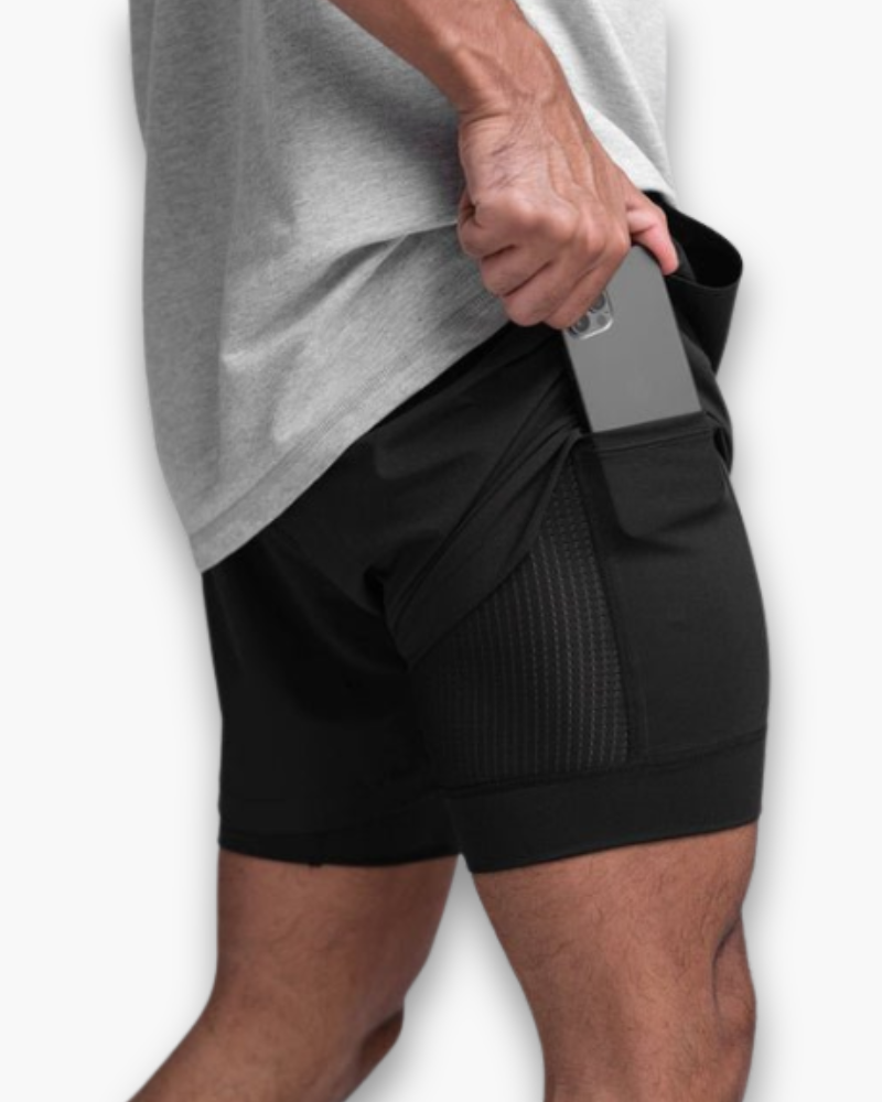 Pantalones cortos deportivos de verano para hombre, transpirables, flexibles, ligeros, para entrenamiento, gimnasio y uso casual
