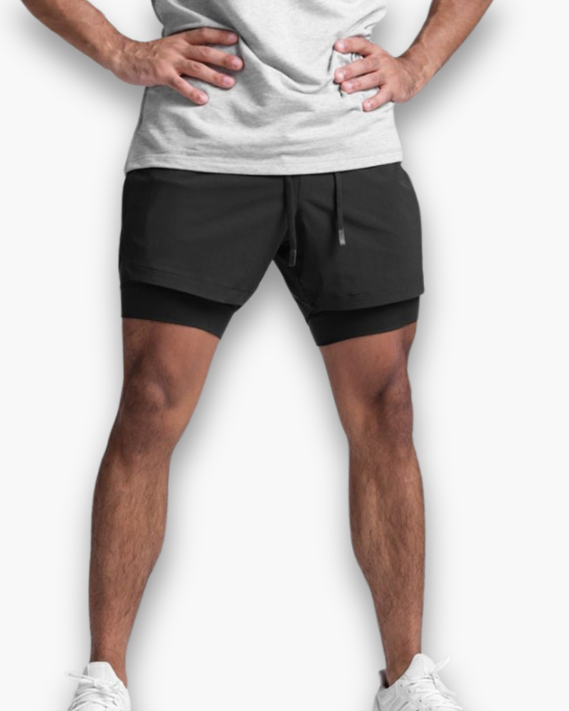 Pantalones cortos deportivos de verano para hombre, transpirables, flexibles, ligeros, para entrenamiento, gimnasio y uso casual