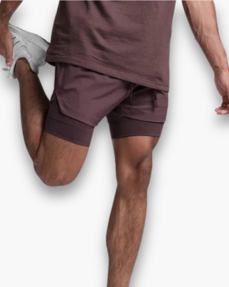Pantalones cortos deportivos de verano para hombre, transpirables, flexibles, ligeros, para entrenamiento, gimnasio y uso casual