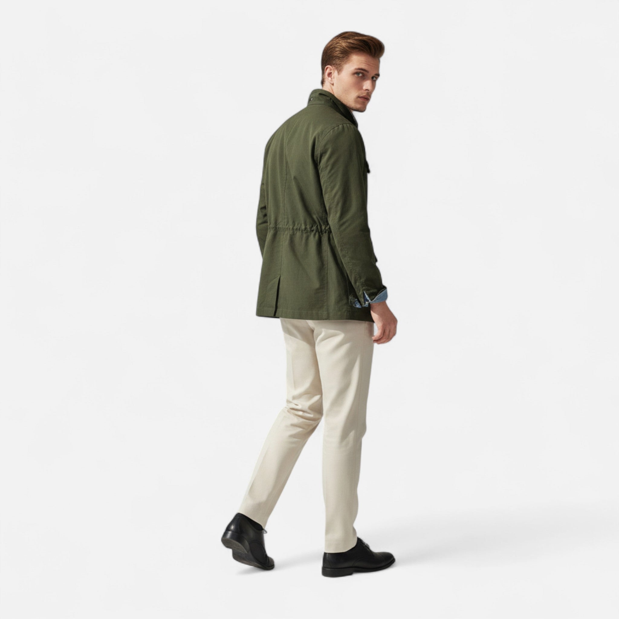 Valmonti | Men’s Raincoat – Old Money Hunting Elegance