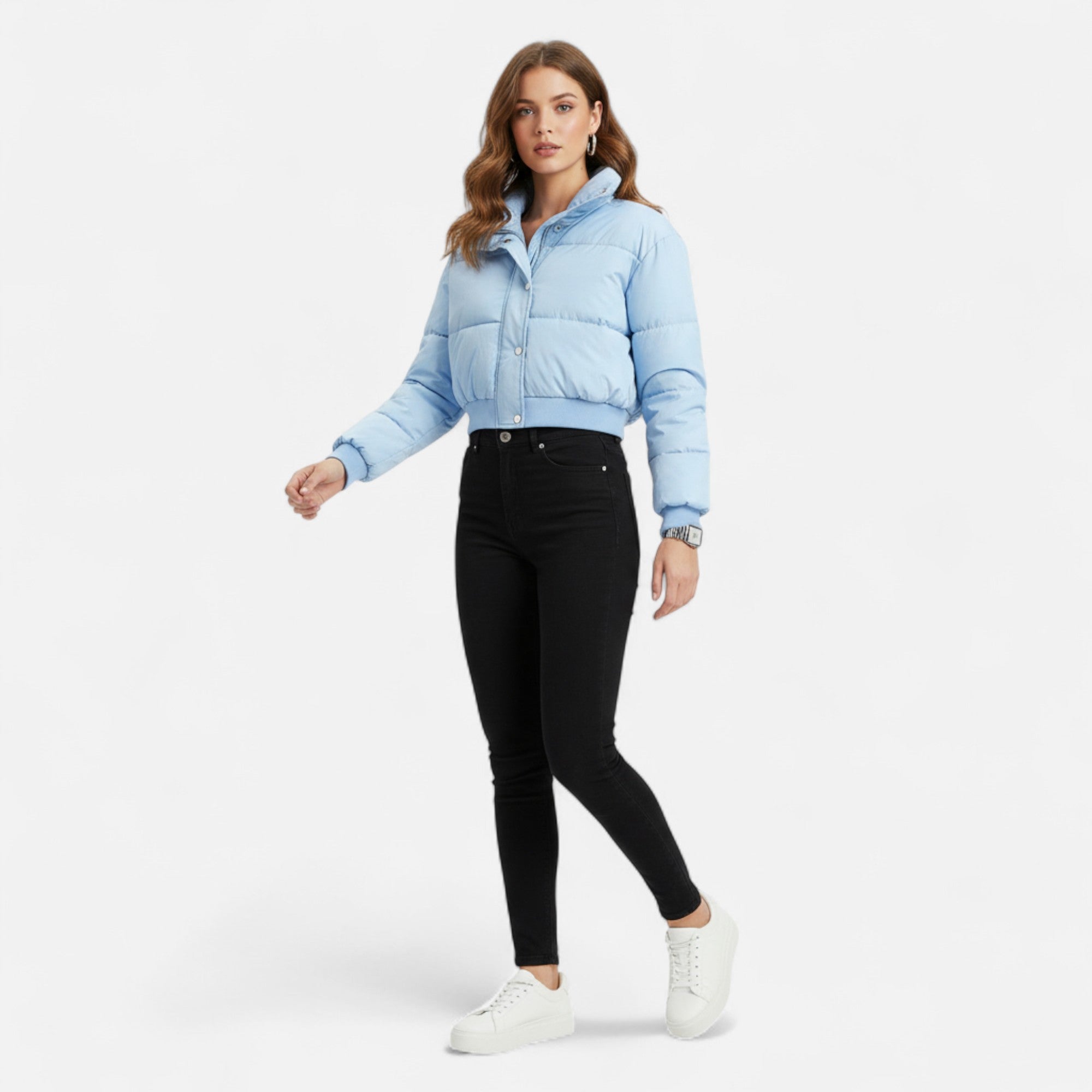 Valmonti | Women’s Leisure Jacket – Loose Warmth, Classic Ease