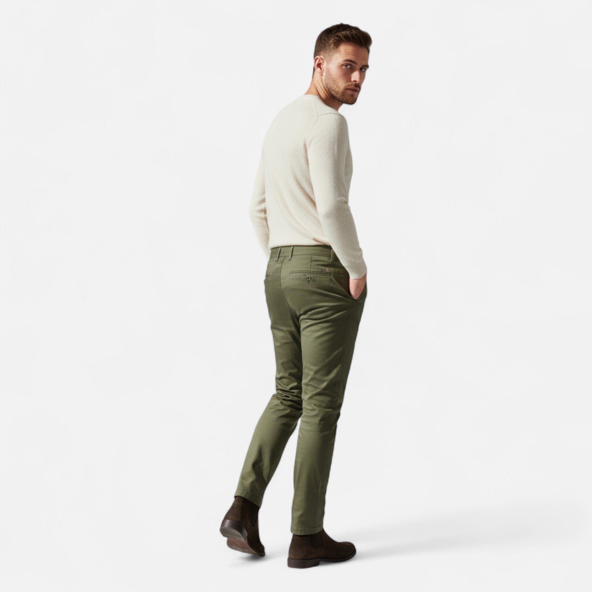 Valmonti | Men’s Chinos – Smart Casual Elegance