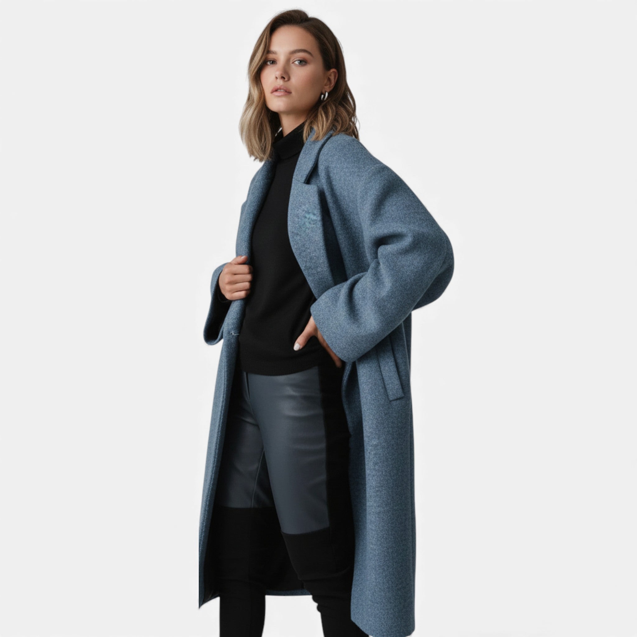 Valmonti | Women’s Wool Trench Coat – Heritage Classic Coat
