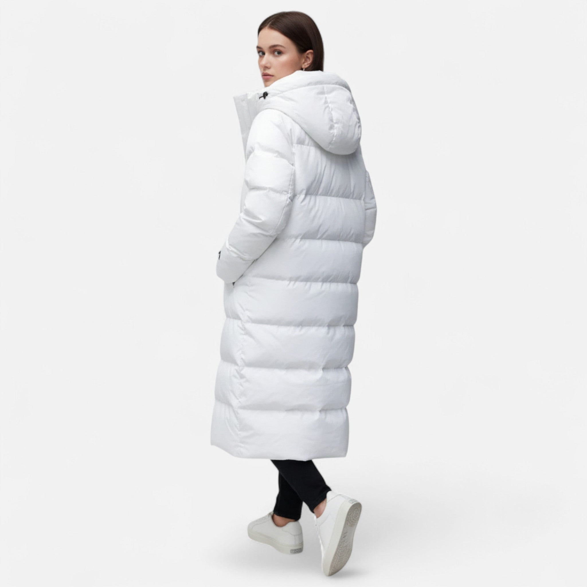 Valmonti | Women’s Long Puffer Jacket – Waterproof Elegance