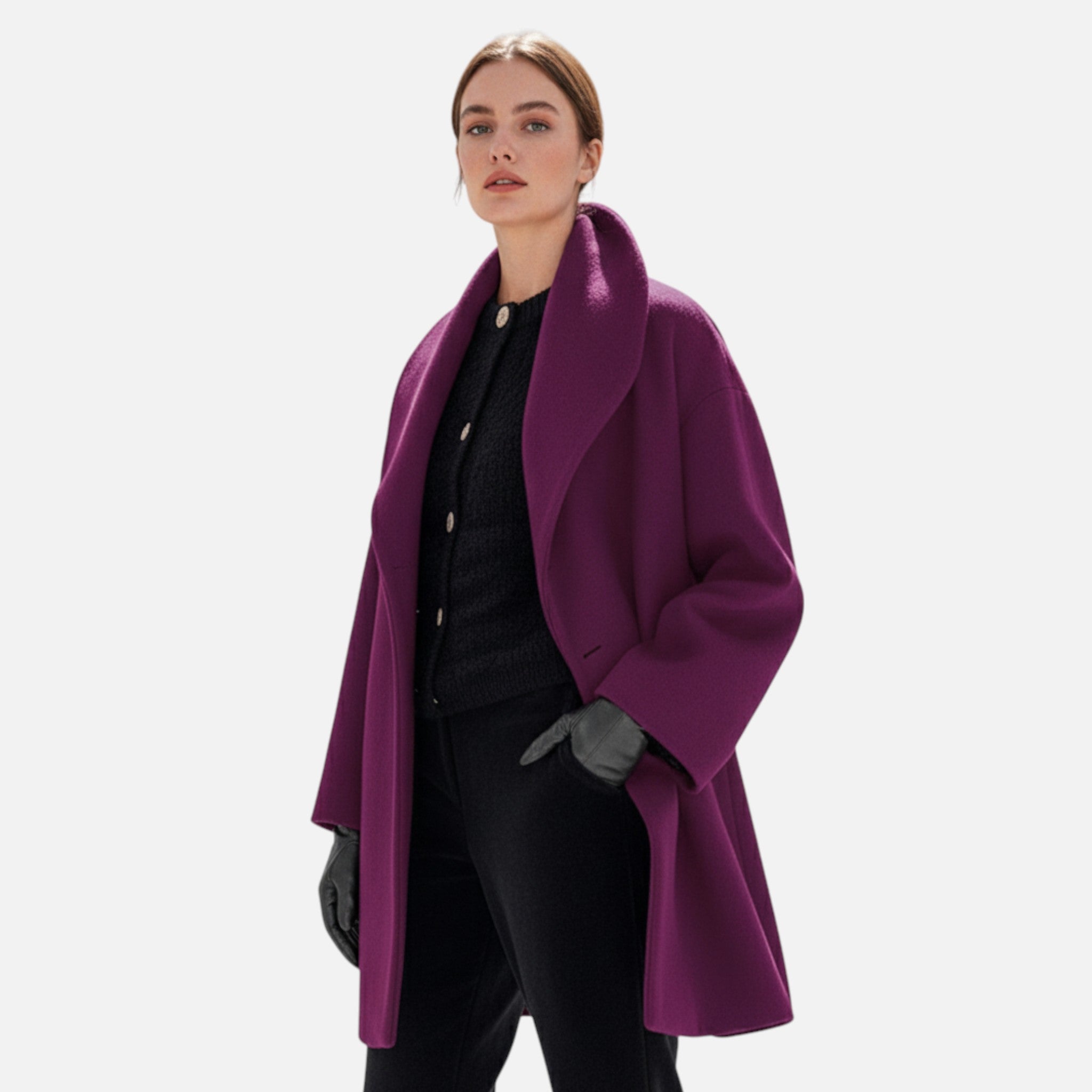 Valmonti | Women’s Hooded Trench Coat