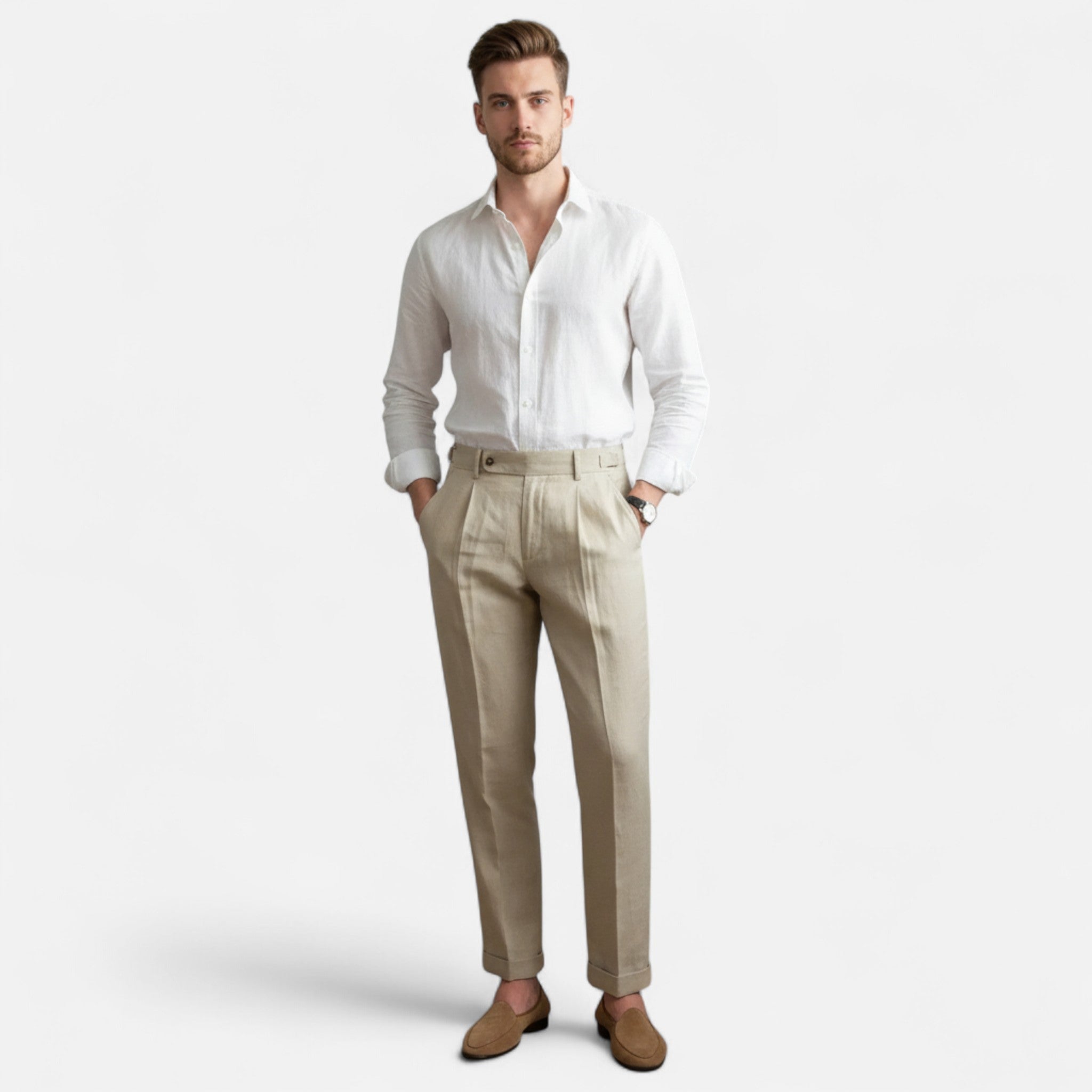 Valmonti | Men’s Trousers – Refined Tailored Elegance