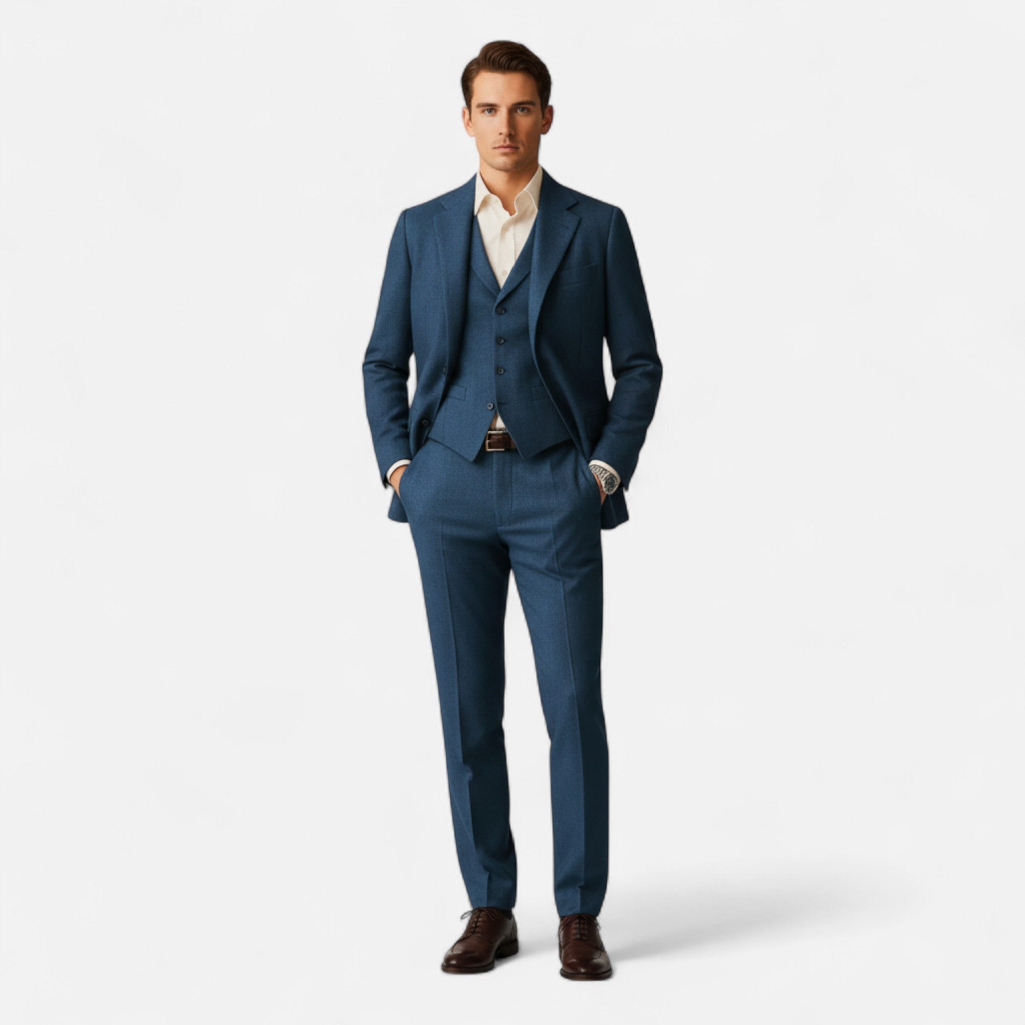 Valmonti | Men’s Vintage Three-Piece Suit