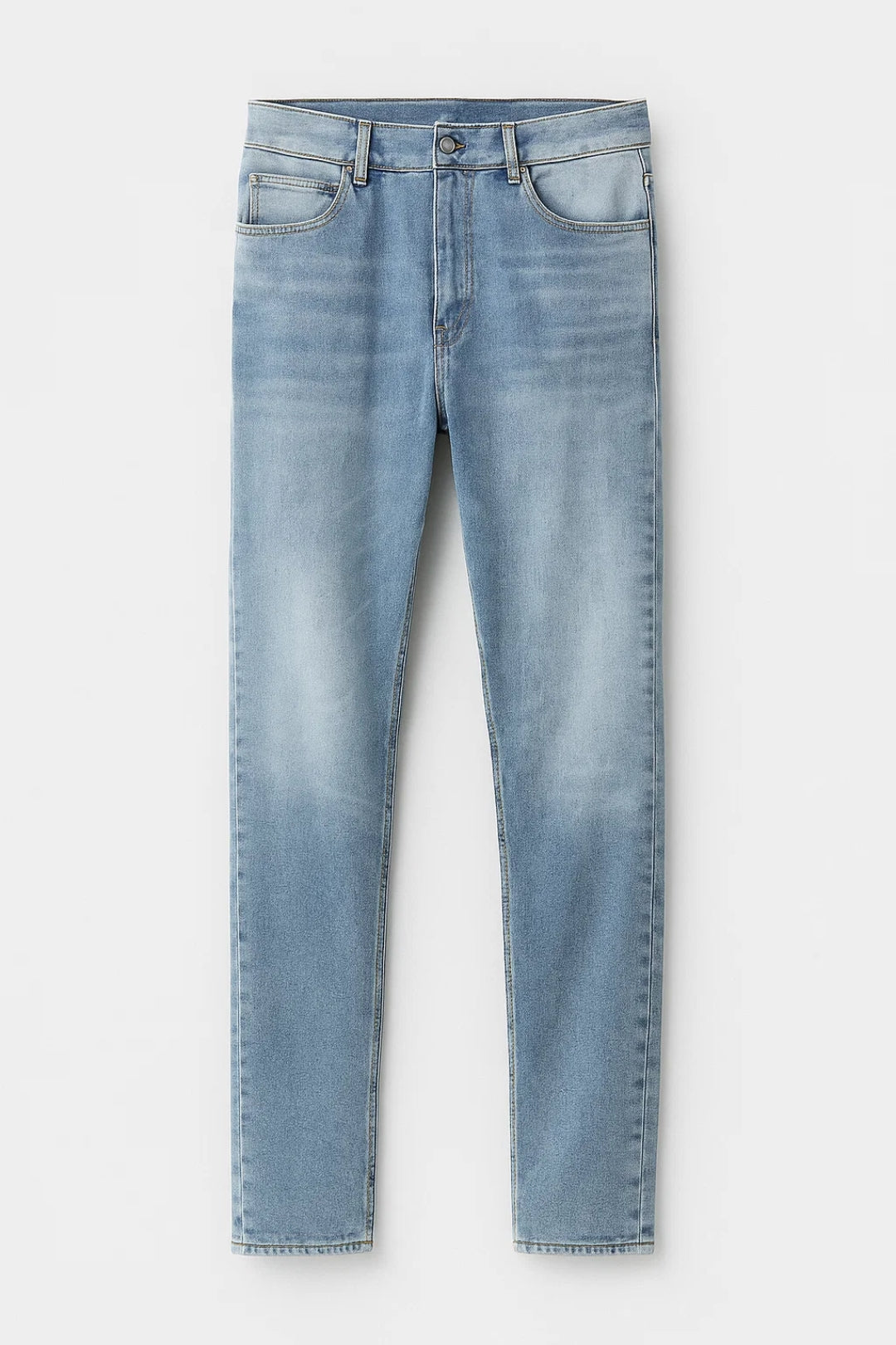 Pánské džíny Slim Fit s pěti kapsami, každodenní denim