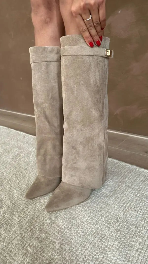 Veloura Women’s Elegant Tall Boots with Refined Silhouette and All-Day Comfort