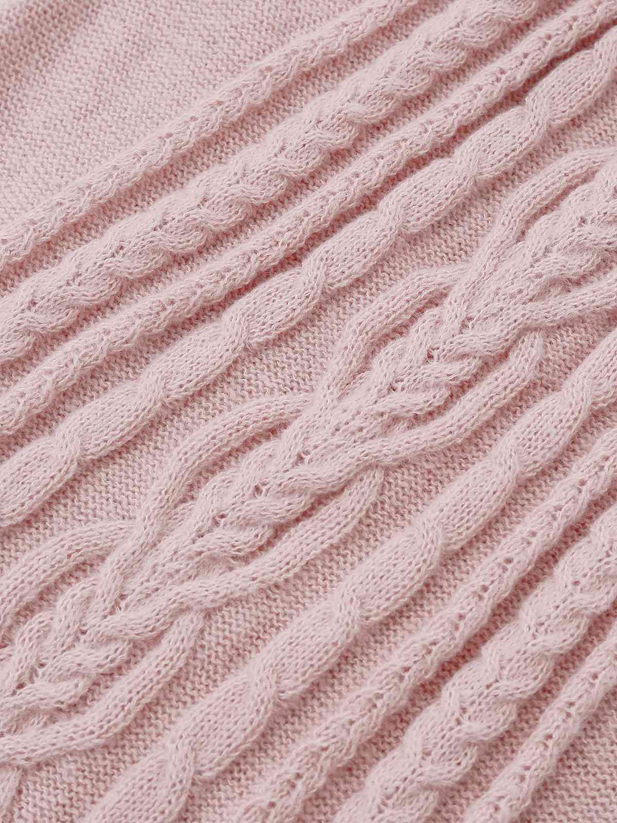 Women’s Knitted Pleated Dress – Above-Knee Sweater Dress