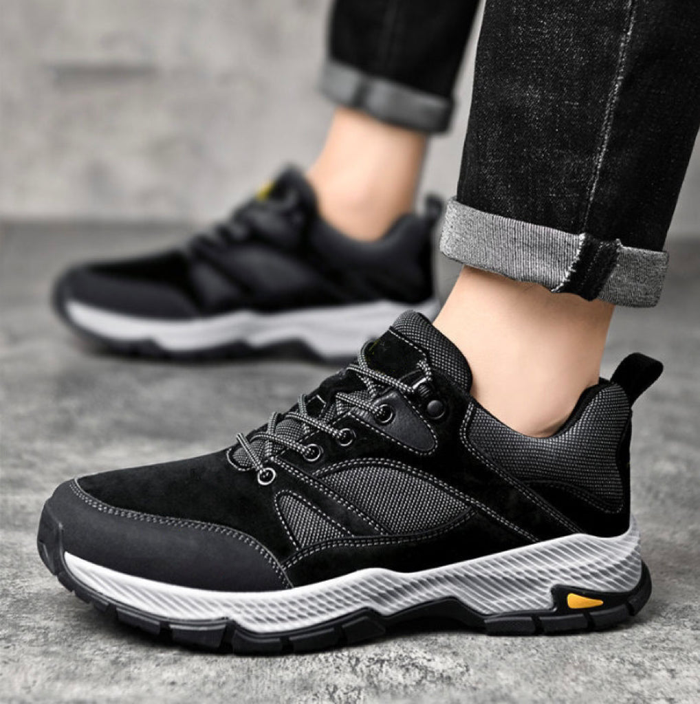 Men’s Outdoor Walking Shoes Reinforced Grip Trail Trainers