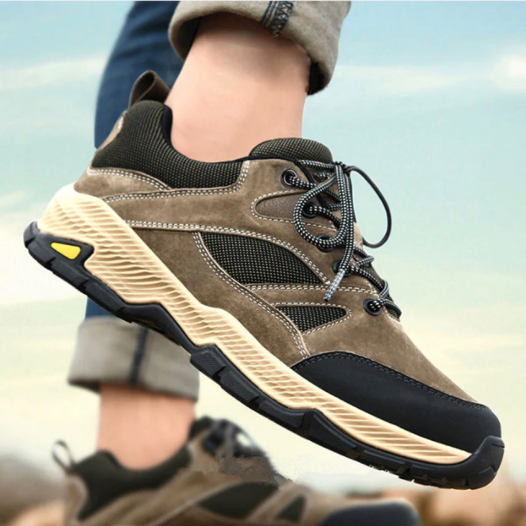 Men’s Outdoor Walking Shoes Reinforced Grip Trail Trainers
