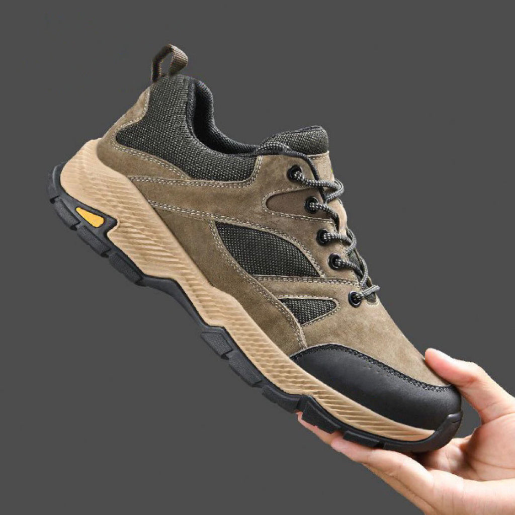 Men’s Outdoor Walking Shoes Reinforced Grip Trail Trainers