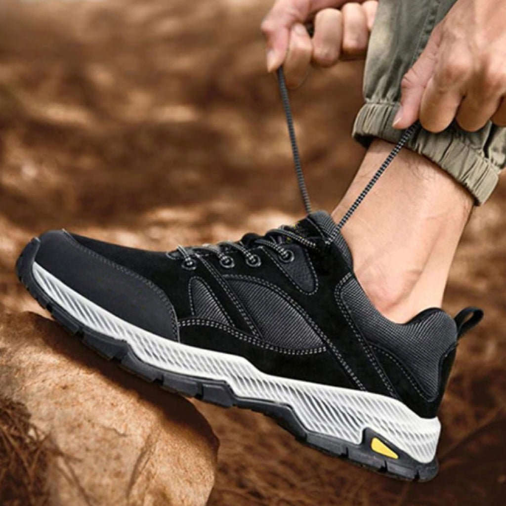 Men’s Outdoor Walking Shoes Reinforced Grip Trail Trainers
