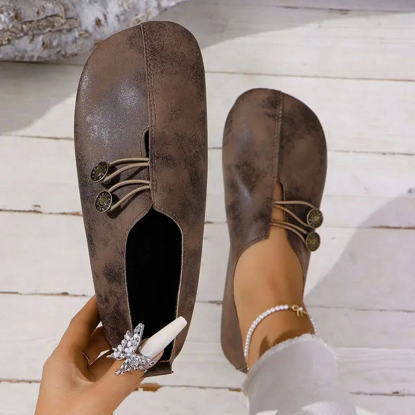 Scarpe casual leggere da donna, comode e senza lacci, per camminare
