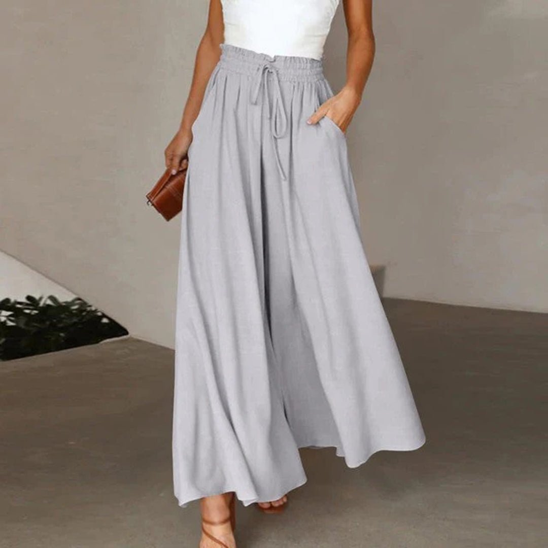 Women’s High Waisted Wide Leg Palazzo Trousers Everyday Elegance