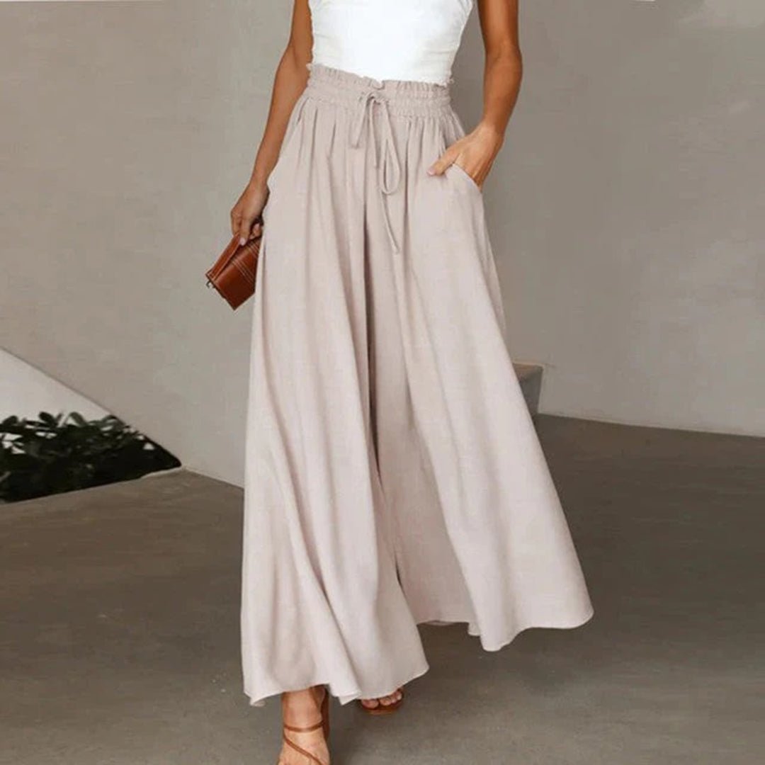 Women’s High Waisted Wide Leg Palazzo Trousers Everyday Elegance