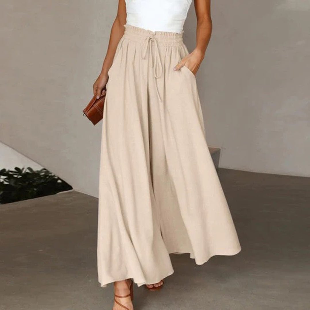 Women’s High Waisted Wide Leg Palazzo Trousers Everyday Elegance