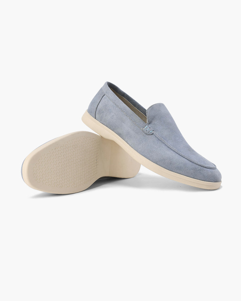 Herresuede slip-on loafers afslappede komfortable hverdags sko