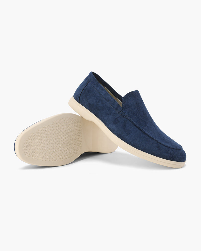 Herresuede slip-on loafers afslappede komfortable hverdags sko