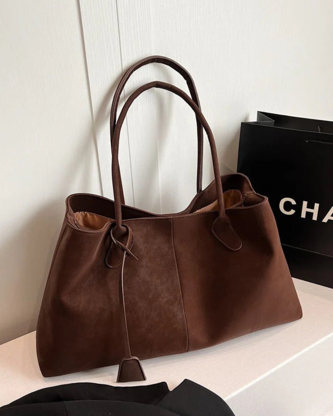 Women’s Structured Everyday Tote Bag Spacious Shoulder Handbag