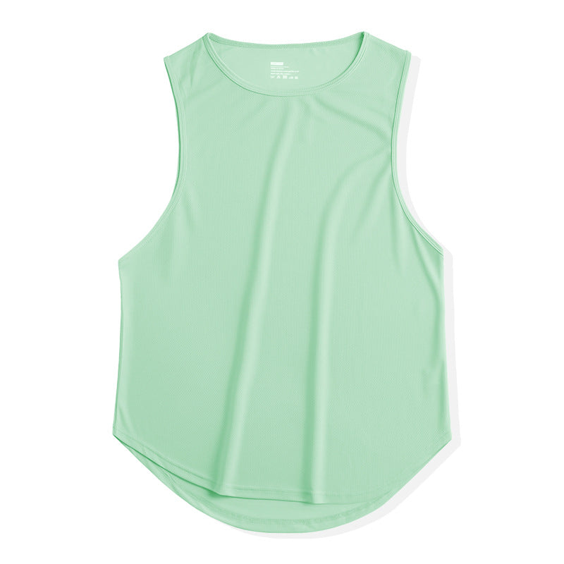 Men’s Breathable Mesh Sleeveless Training Vest for Running