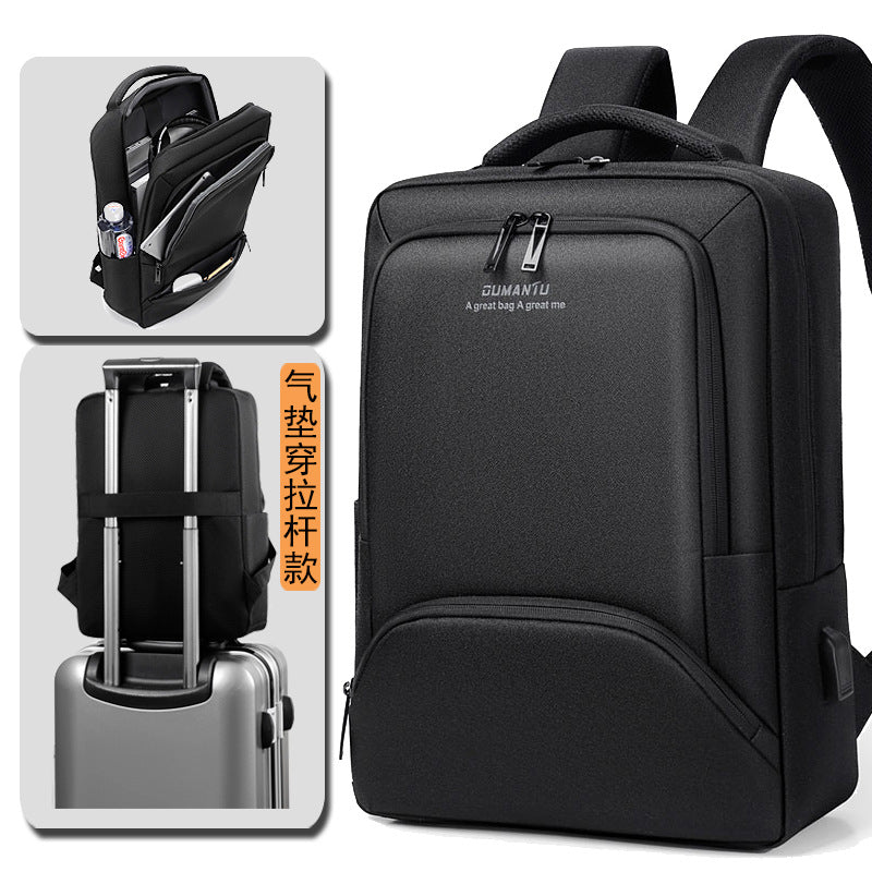 Men’s Waterproof Laptop Travel Backpack Multi Compartment Carry Bag