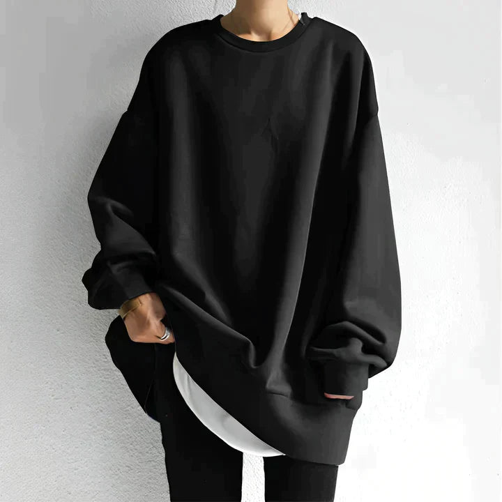 Women’s Plus Size Oversized Knit Jumper – Soft Comfortable Elegant Relaxed Fit Sweater