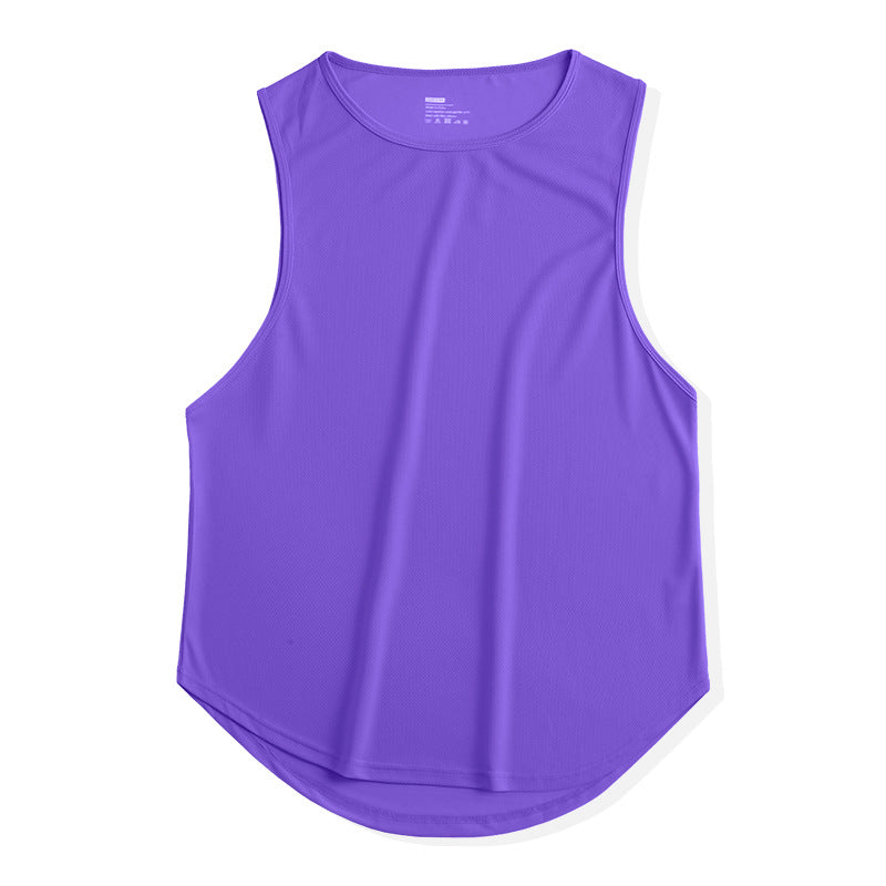 Men’s Breathable Mesh Sleeveless Training Vest for Running