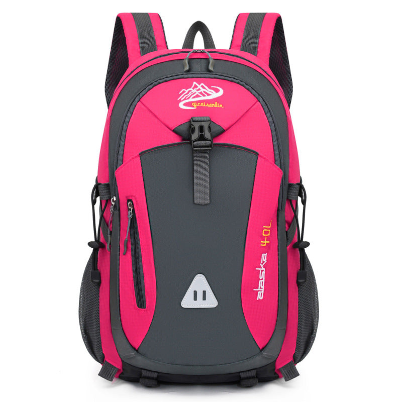 Zaino da trekking leggero impermeabile da uomo, borsa da viaggio per il trasporto e lo stoccaggio