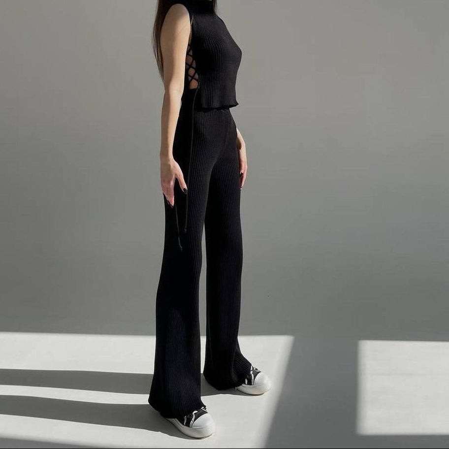 Ensemble gilet et pantalon pour femme – Élégant, confortable, stylé, polyvalent, tenue sur mesure