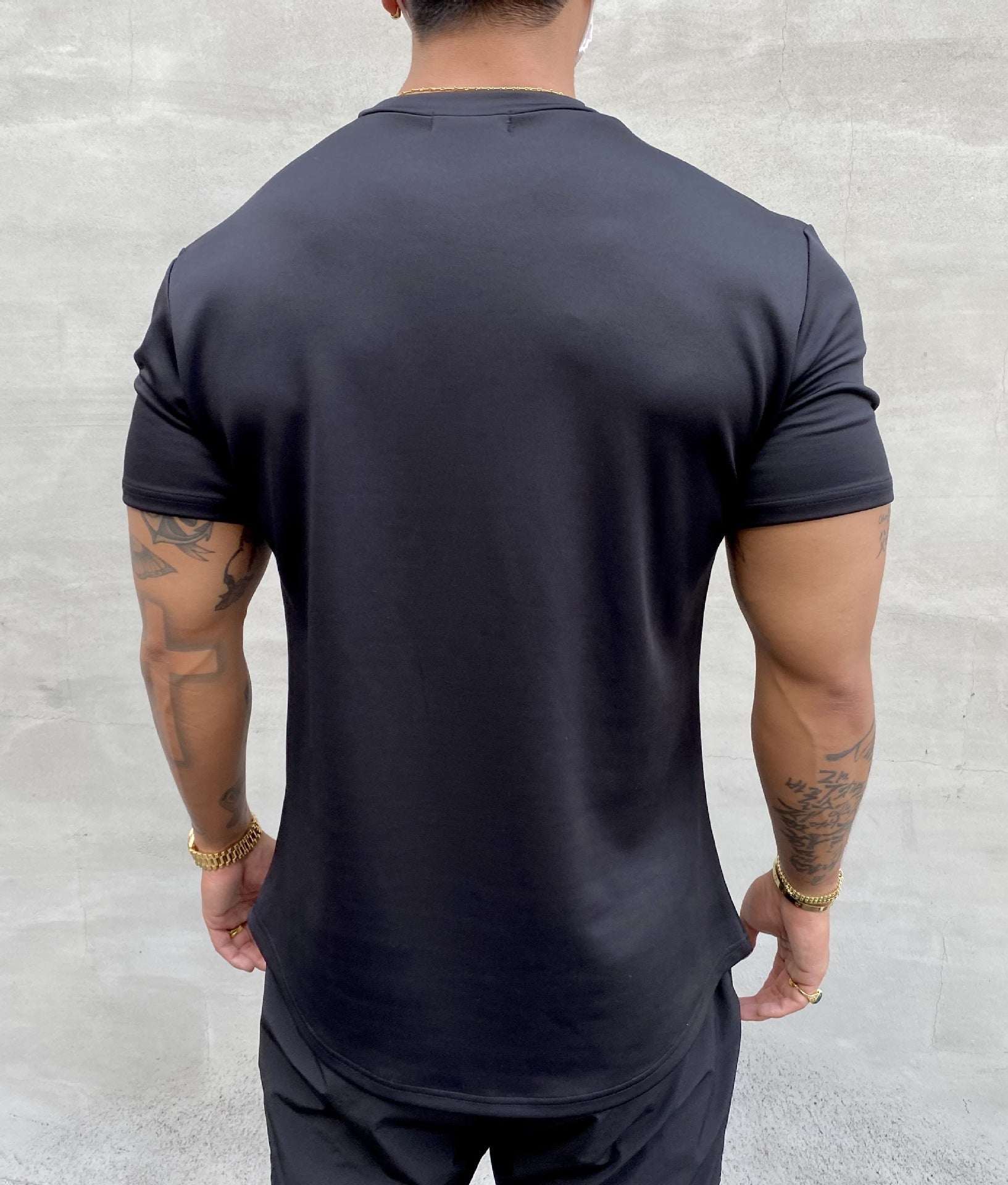 T-shirt casual traspirante da uomo – Leggera, comoda, elegante, abbigliamento estivo quotidiano