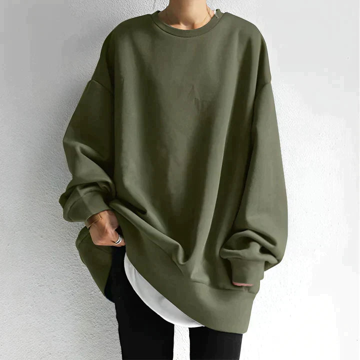 Women’s Plus Size Oversized Knit Jumper – Soft Comfortable Elegant Relaxed Fit Sweater