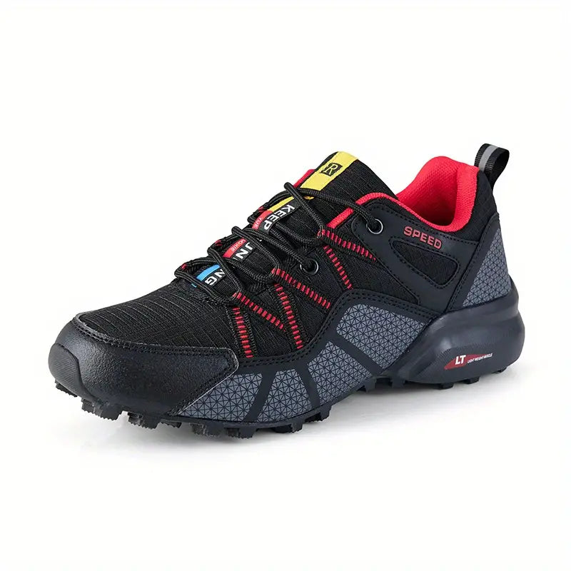 Zapatillas de senderismo para hombre con agarre resistente y construcción reforzada para exteriores