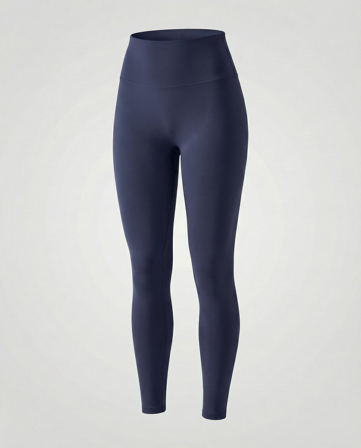 Leggings de cintura subida para mulher, com cós liso e comprimento até ao tornozelo - Estilo simples para usar em camadas no dia a dia