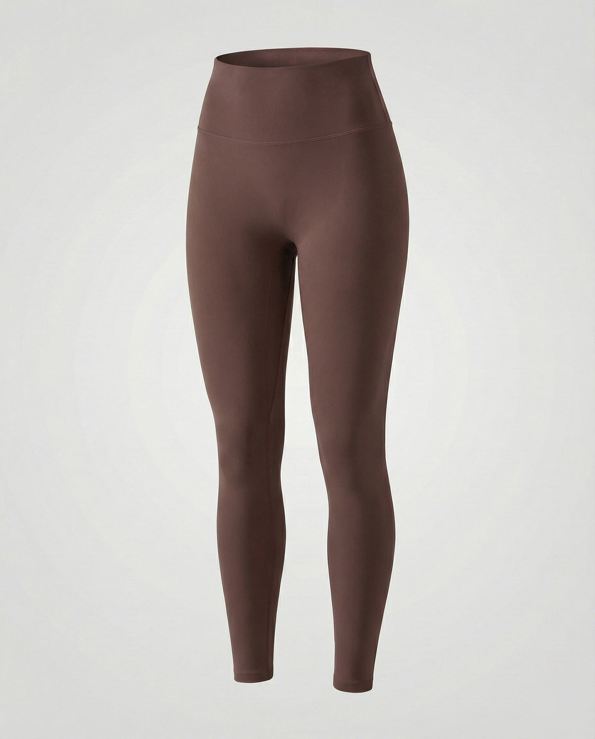 Leggings de cintura subida para mulher, com cós liso e comprimento até ao tornozelo - Estilo simples para usar em camadas no dia a dia